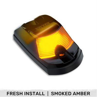 2017-24 Superduty (1-Piece Single Cab Light) Smoked Cab Roof Light Lens (for trucks w/o factory roof lights)