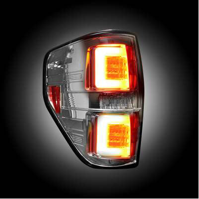 2009-14 F150 & Raptor OLED TAIL LIGHTS, Clear Lens