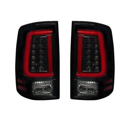 2009-18 Ram 1500, 2010-18 Ram 2500/3500 OLED TAIL LIGHTS , Smoked Lens (Only fits truck w/o OE LED taillights)