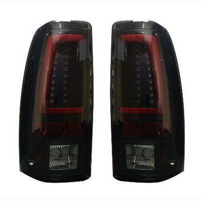 1999-06 Silverado/Sierra OLED TAIL LIGHTS, Smoked Lens