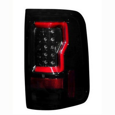 2004-08 F150 Straight aka inchStyle inch Side OLED TAIL LIGHTS, Smoked Lens