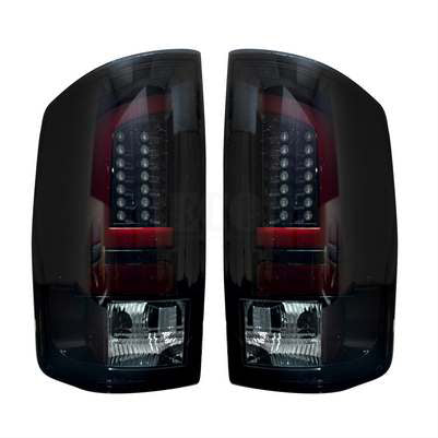 2007-08 Ram 1500, 2007-09 Ram HD OLED TAIL LIGHTS, Smoked Lens