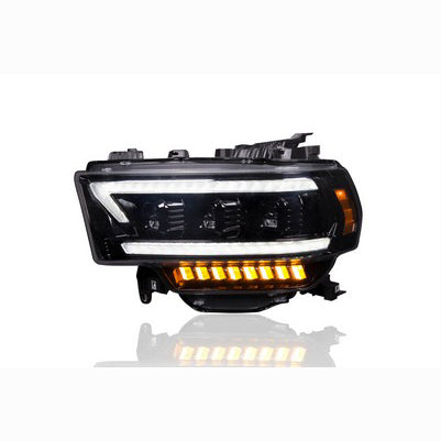 2019-24 Ram 2500/3500 w/ OEM Halogen & Standard Reflector Housing - LED PROJECTOR HEADLIGHTS