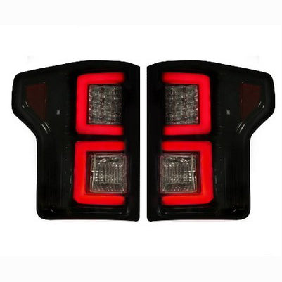 2018-20 F150 OLED Tail lights, Smoked Lens (Fits trucks w/o OE LED TailLights)