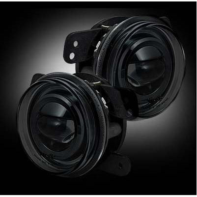 2007-16 Jeep Wrangler smoked LED fog lights
