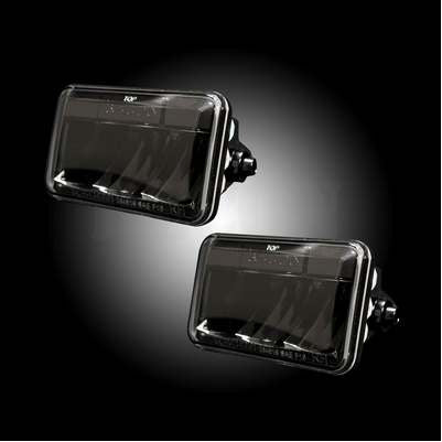 2015-17 F150 (Excluding RAPTOR) LED Fog Lights 2-Piece Set, Smoked/Black