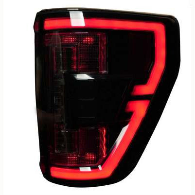 2021-23 F150 and Raptor (with OE Halogen) OLED TAIL LIGHTS - Smoked Lens