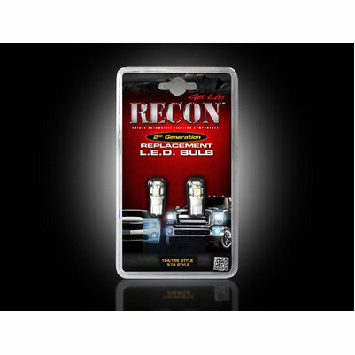 RECON Amber LED License Plate & Red LED Running Light Bulbs