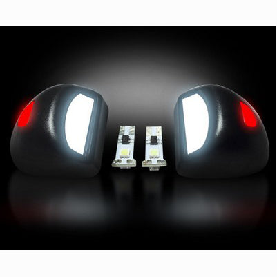 White LED License Plate Illumination Kit for 2007-13 Silverado and Sierra
