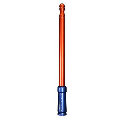 Aluminum 8 inch Antenna, Orange & Blue