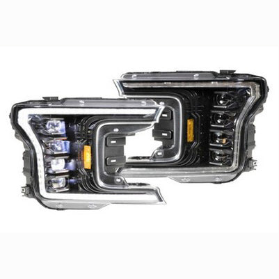 XB LED Headlights: Ford F150 (18-20) (Pair / ASM) (Gen 2)