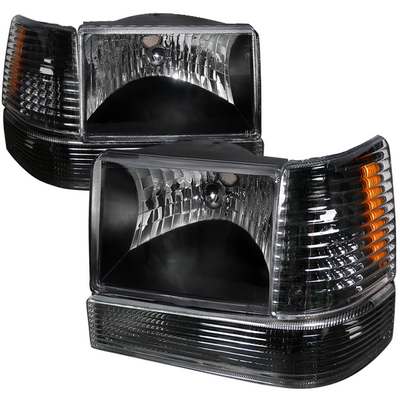 1993-98 Jeep Grand Cherokee Headlight/Bumper/Corner Light, Smoke