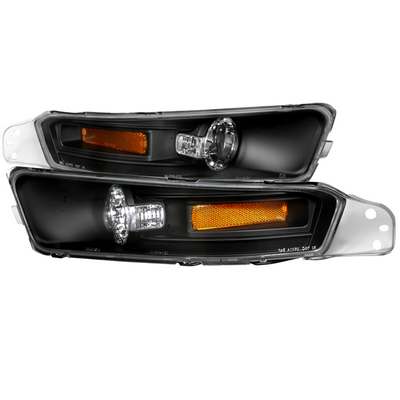 2005-09 Ford Mustang Euro Style Black Bumper Lights