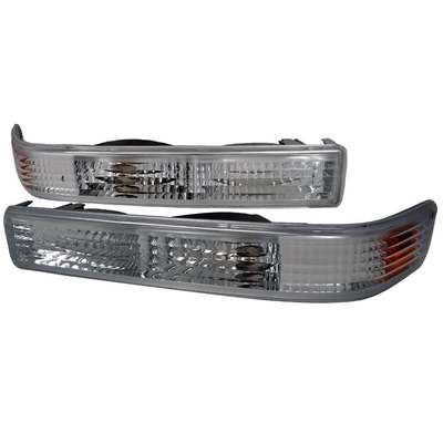 1998-04 Chevy S10 Pickup Truck Bumper Lights, Chrome