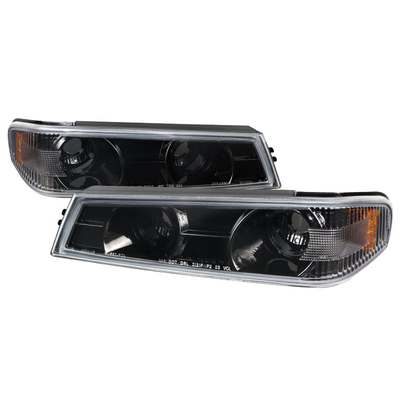 2004-12 Chevrolet Colorado Canyon Corner Lights Glossy Black