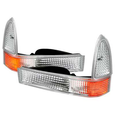 1999-04 Superduty Corner & Bumper Signal Lights, Chrome