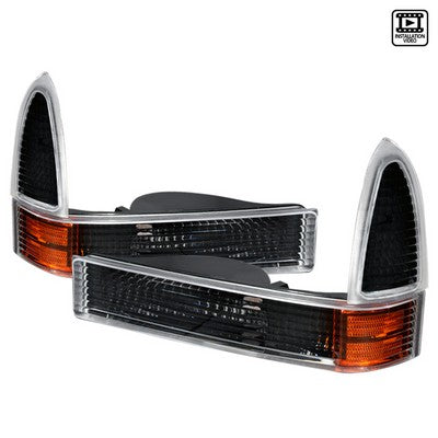 1999-04 Superduty Corner Lights- Dark Smoke- Also Fit Excursion