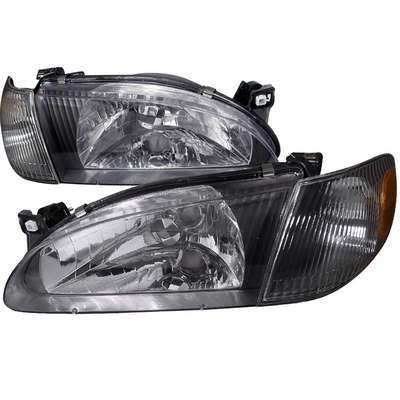 1998-00 Toyota Corolla Jdm 1Pc Headlights, Black