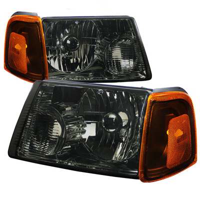 2001-11 Ford Ranger Euro Headlight With Corner Smoke