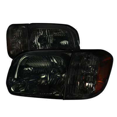 2005-06 Toyota Tundra Headlight And Corner Light Set, Smoked