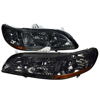 1998-02 Honda Accord Crystal Housing Headlights, Smoke