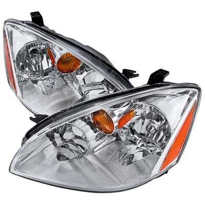 2002-04 Nissan Altima Euro Headlight Chrome Housing