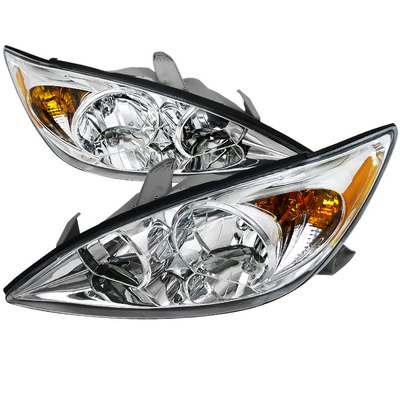 2002-04 Toyota Camry Headlights, Chrome