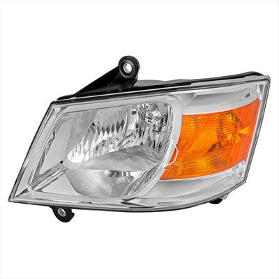 2008-10 Dodge Caravan Headlight- Chrome- Left