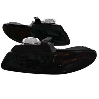 1996-00 Dodge Caravan Smoked Euro Headlights