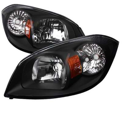 2005-10 Chevrolet Cobalt Black Euro Headlights