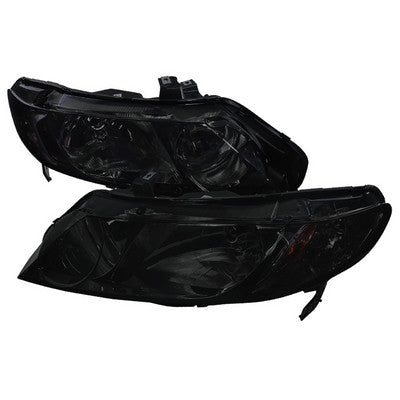 2004-05 Civic Crystal Housing Headlights Smoke