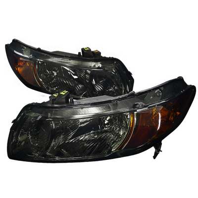 2006-10 Civic Euro Headlights Smoke Lens