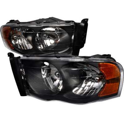 2002-05 Ram euro black headlights