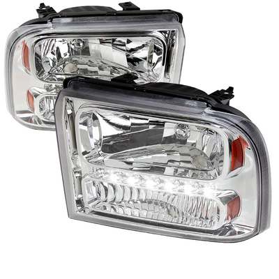 2005-07 Superduty Chrome Euro Headlights