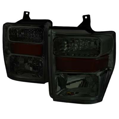 2008-10 Ford F250 Superduty Smoke Euro Headlights