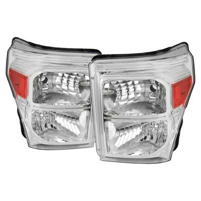 2011-16 Ford Superduty Headlights- Chrome