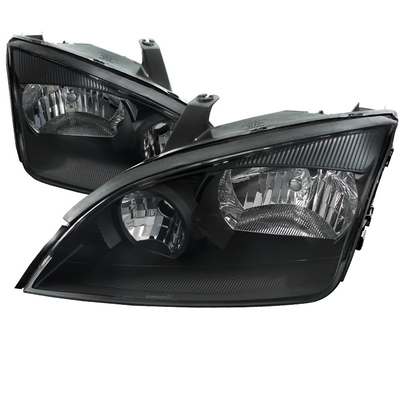 2005-07 Ford Focus Euro Headlight Black Housing