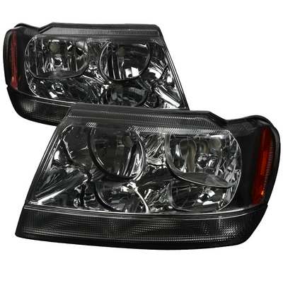 1999-04 Jeep Grand Cherokee Headlights- Smoke