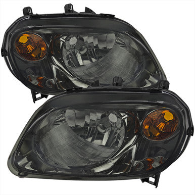 2006-11 Chevrolet Hhr Headlights Chrome Housing Smoked Lens - No Bulb Included