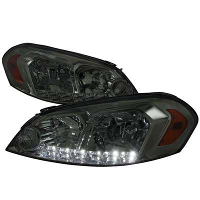 2006-13 Chevrolet Impala Smoked Euro Headlights