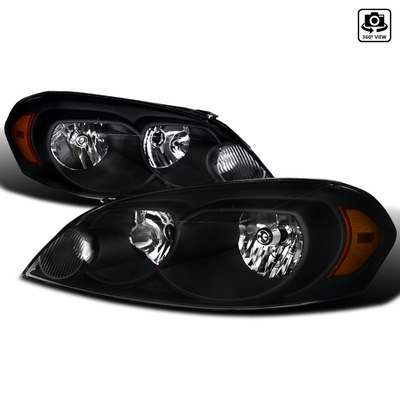 2006-07 Chevy Monte Carlo Black Headlights