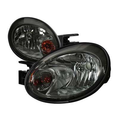 2003-05 Dodge Neon Crystal Housing Headlight Smoked