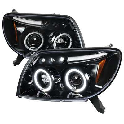 2003-05 Toyota 4Runner Projector Headlight Glossy Black