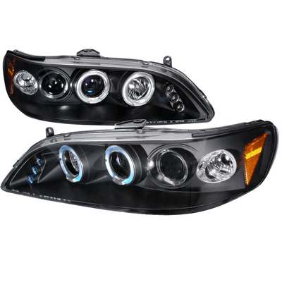 1998-02 Honda Accord Halo Led Projector Black