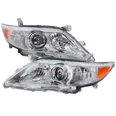 2010-11 Toyota Camry Projector Headlights - Chrome