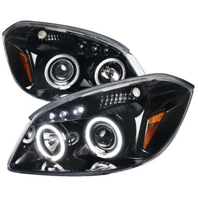 2005-10 Chevrolet Cobalt Projector Headlight Glossy Black
