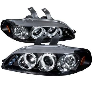 1992-95 Civic Halo Led Projector Black