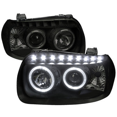 2005-07 Ford Escape Projector Headlights- Smoke With Black Housing