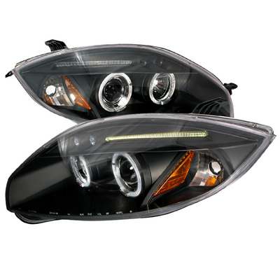 2006-08 Mitsubishi Eclipse Halo Led Projector Black