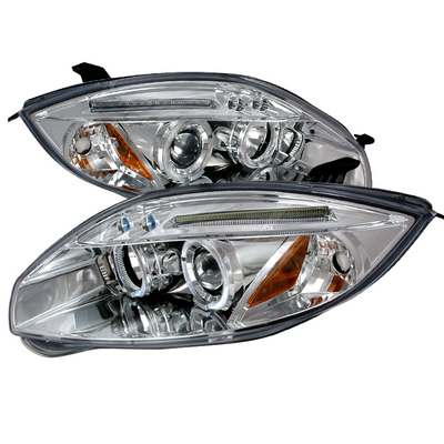 2006-08 Mitsubishi Eclipse Halo Led Projector Chrome